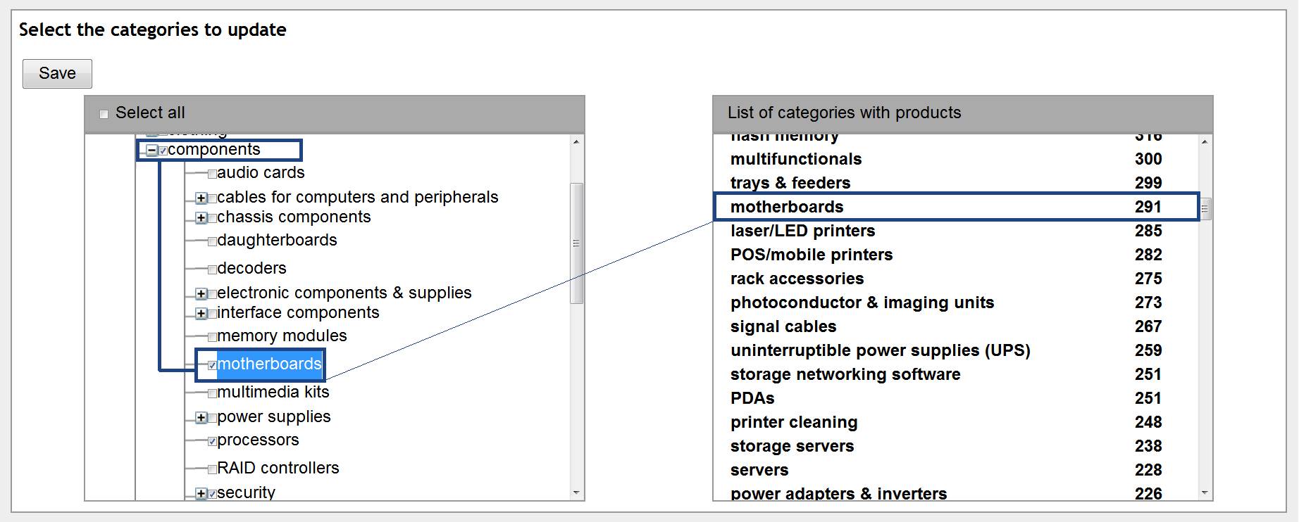 wasato_suppliers_select_categories_using_icecat_categorization.png